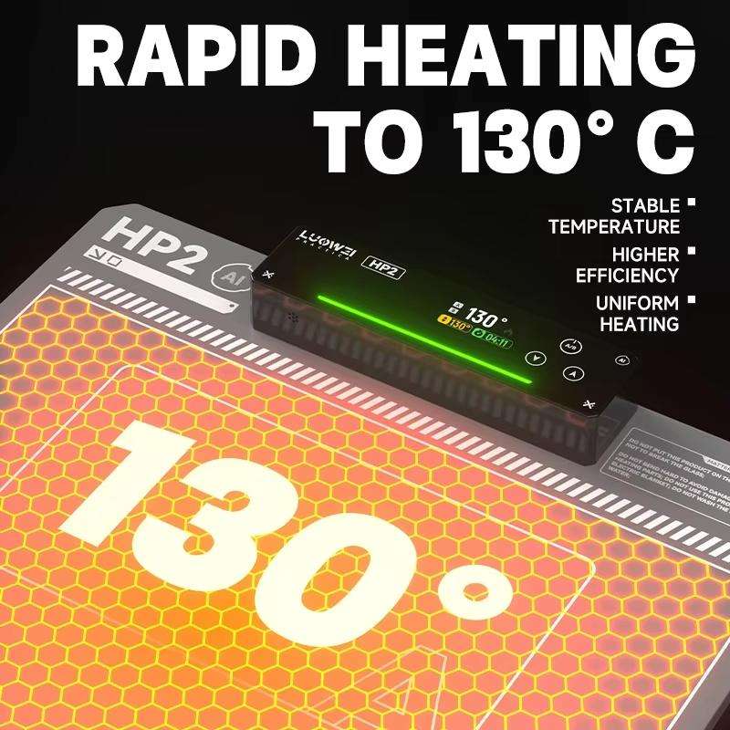 LUOWEI HP2 Screen Heating Table Constant Temperature Screen Removal Treasure Phone Tablet Screen Cha