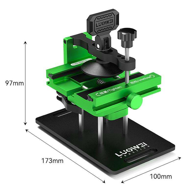 LUOWEI LW-021Pro Cell Phone Back Cover Removal and Screen Replacement 2 In 1 Rotary Jig