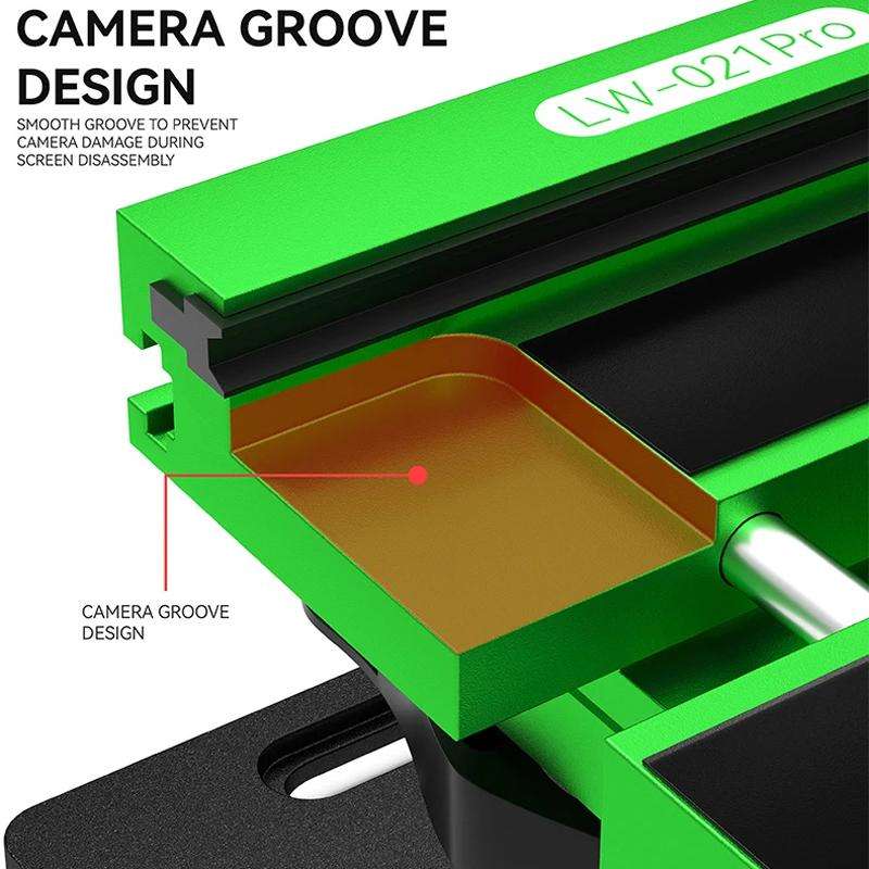LUOWEI LW-021Pro Cell Phone Back Cover Removal and Screen Replacement 2 In 1 Rotary Jig