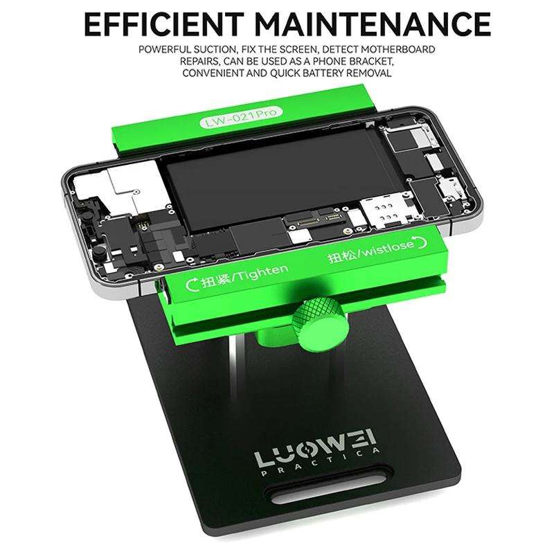 LUOWEI LW-021Pro Cell Phone Back Cover Removal and Screen Replacement 2 In 1 Rotary Jig