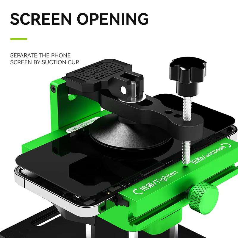 LUOWEI LW-021Pro Cell Phone Back Cover Removal and Screen Replacement 2 In 1 Rotary Jig