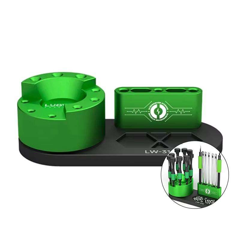 LUOWEI LW-316 Cell Phone Repair Tool Organizer Rotary Screwdriver Holder