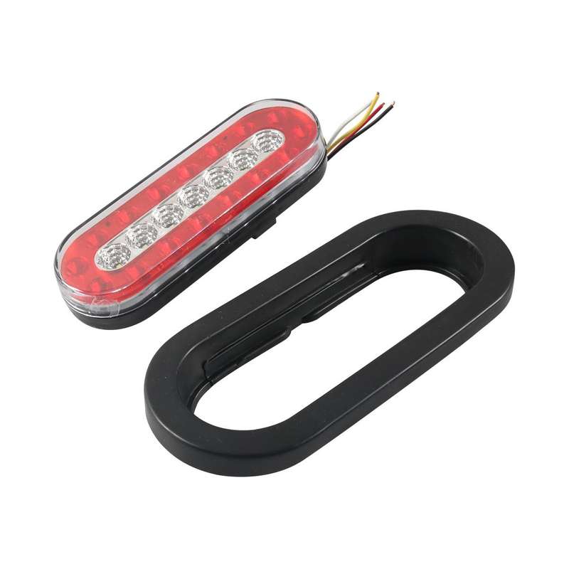 6 Inch Trailer Taillight 12V Multi-function RV Width Light, Specifications: 1pc
