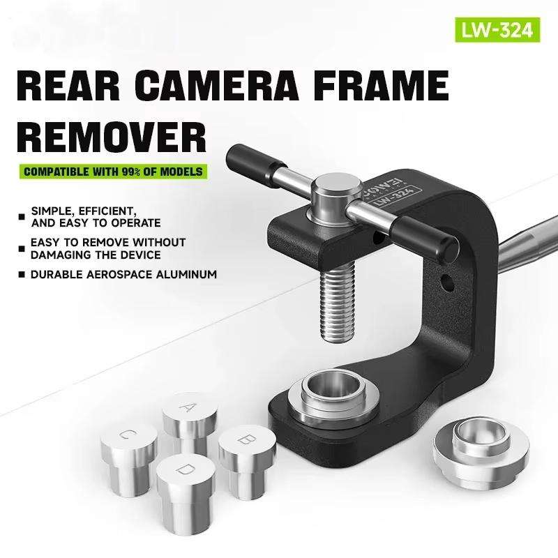 For iPhone Series LUOWEI LW-324 Camera Frame Remover Remove Cell Phone Rear Camera Without Grinding