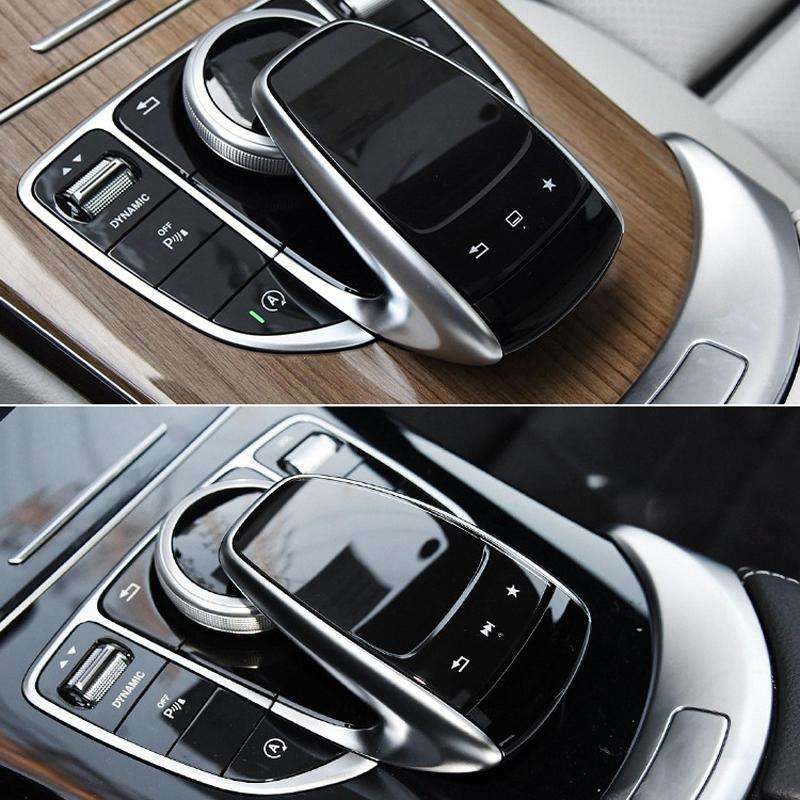 For Mercedes-Benz C / GLC Old Model Car Multimedia Mouse Cover Multi-Function Handwriting Board Acce