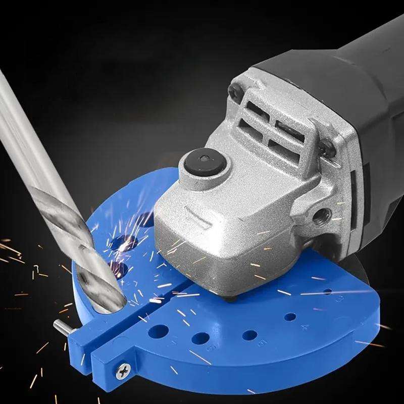 Multi-Specification Drill Bit Grinder Waste Drill Bit Sharpening Assistant Tool(Black)