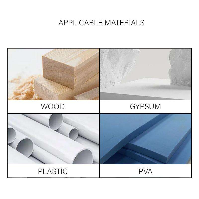 Woodworking Multi-Function Adjustable Hole Opener Gypsum Board Plastic Hole Punching Tool(Box Packag