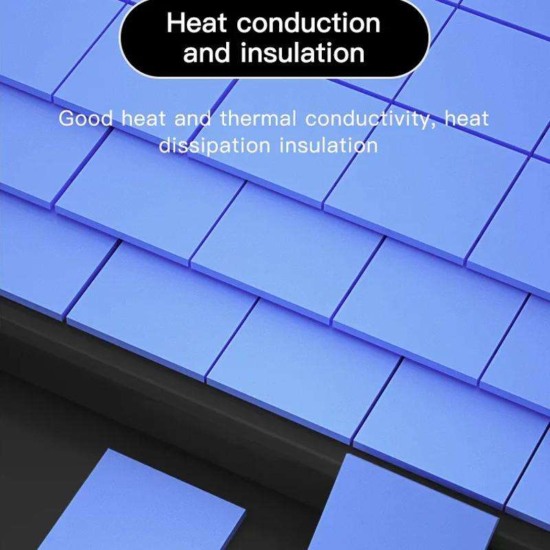MaAnt DR-03 100pcs /Box Insulating Thermal Conductive Silicone Spacer CPU Thermal Spacer(Blue)