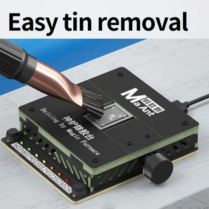 MaAnt SL-2 Cell Phone Fixed CPU Font IC Chip Heating Degumming Platform Repair Tool Fixture