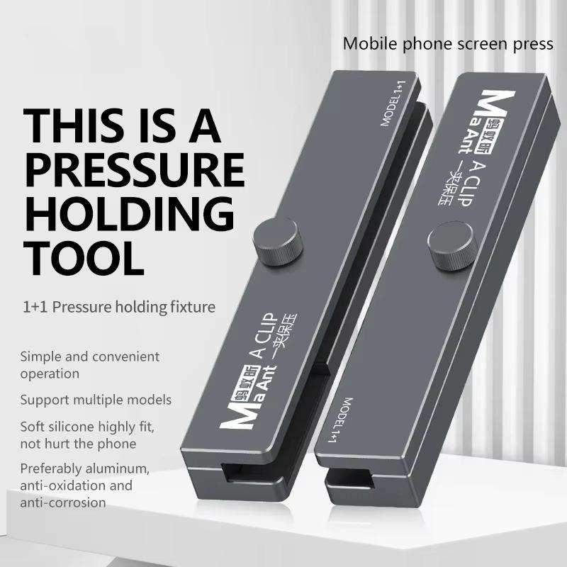 MaAnt 2 In 1 Mobile Phone Flat Panel Screen Fixed Pressure Holding Fixture