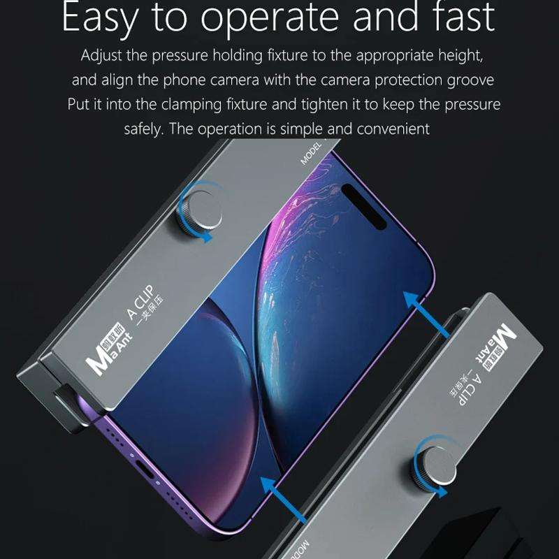 MaAnt 2 In 1 Mobile Phone Flat Panel Screen Fixed Pressure Holding Fixture