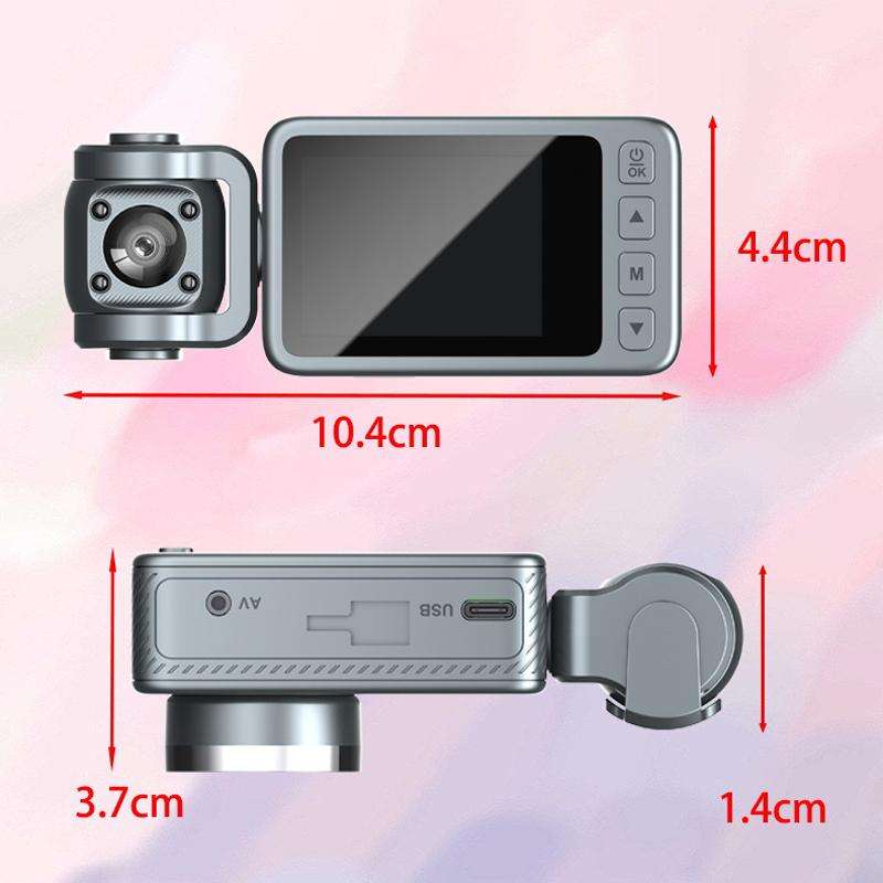 WIFI Connected 4K Three-Lens Car Driving Recorder(G79)