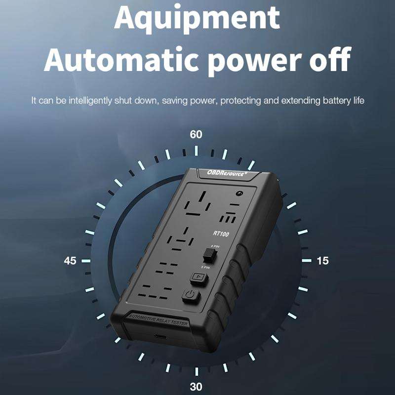 OBDResource 12V Automotive Relay Tester, Model: RT100