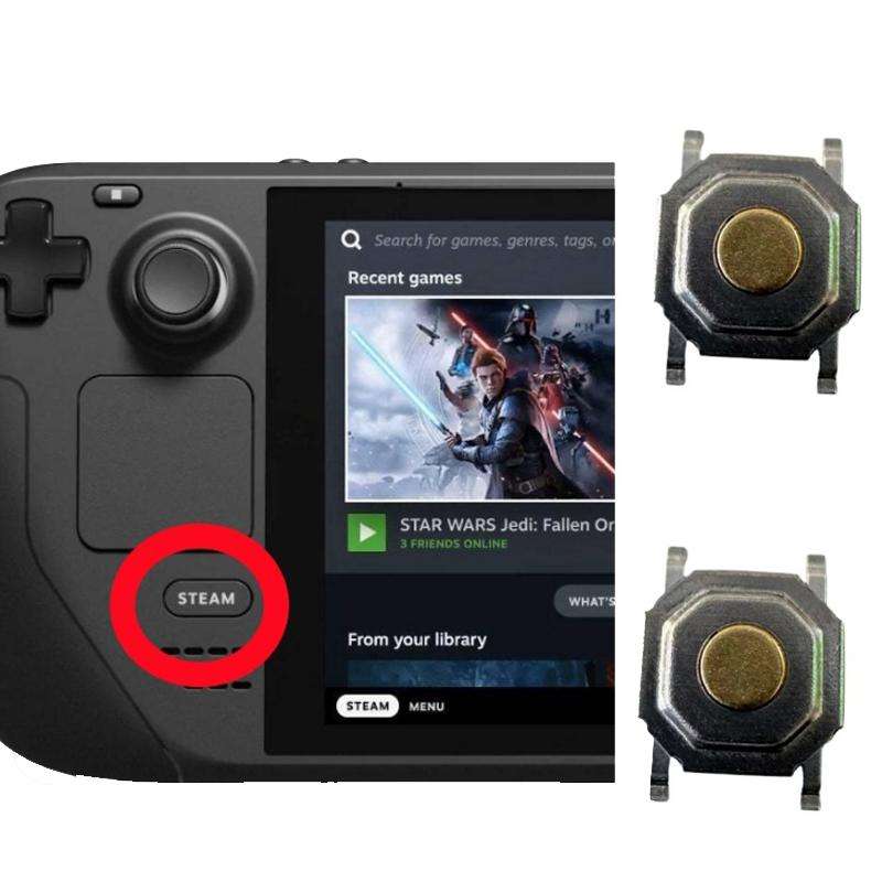 For Steam Deck Palm Buttons HOME Button Flick Switch(HOME Button)