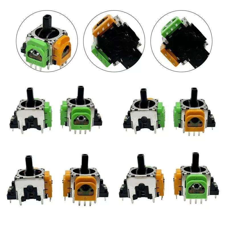 2pcs For XBOX High Precision Adjustable Hall Electromagnetic Joystick IC Rocker Accessories