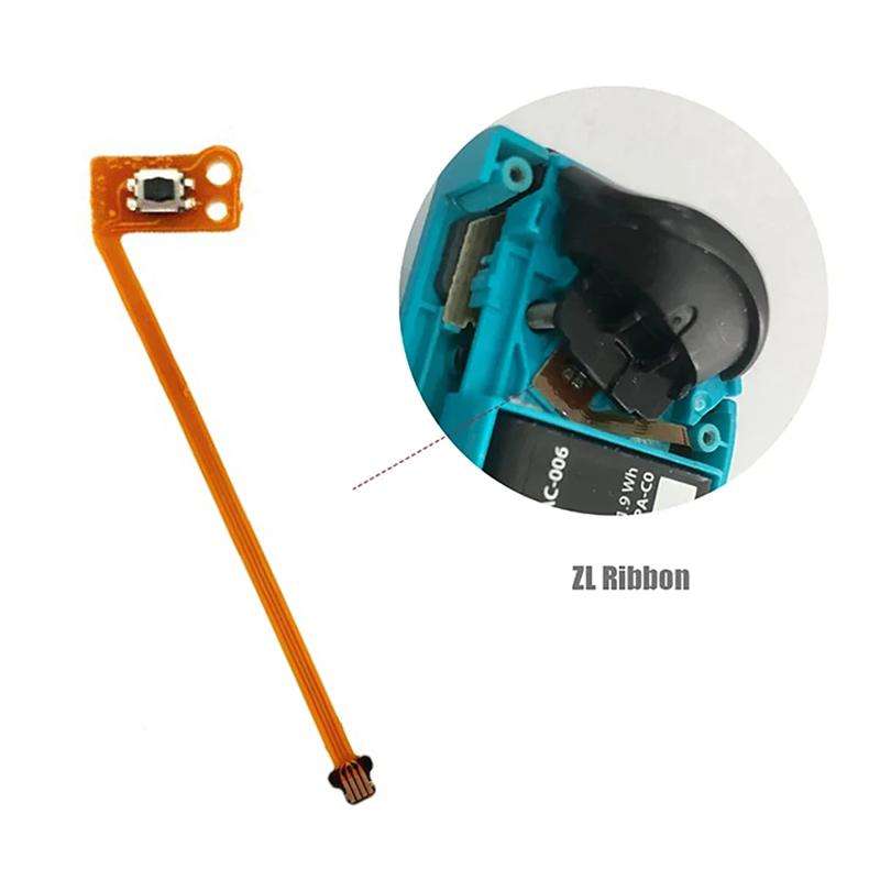 3pcs /Set For Nintendo Switch Joy-Con Button Repair Cable Gamepad Button Key Ribbon Flex Cable(ZL+ZR