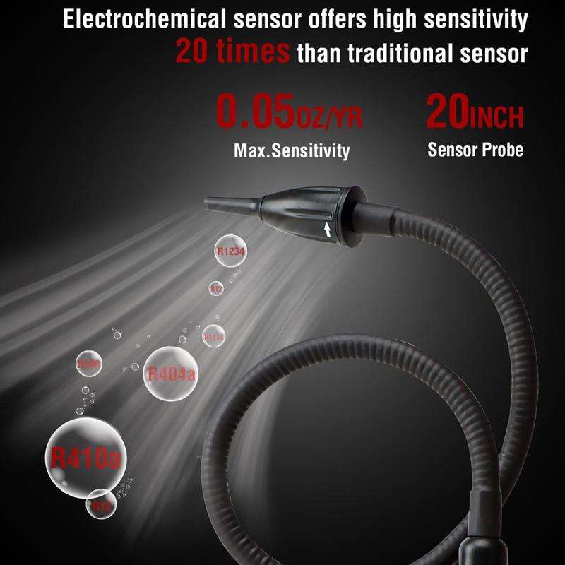 DUOYI DY5751 Automotive Snow Detection High Sensitivity Refrigerant Halogen Leak Detector