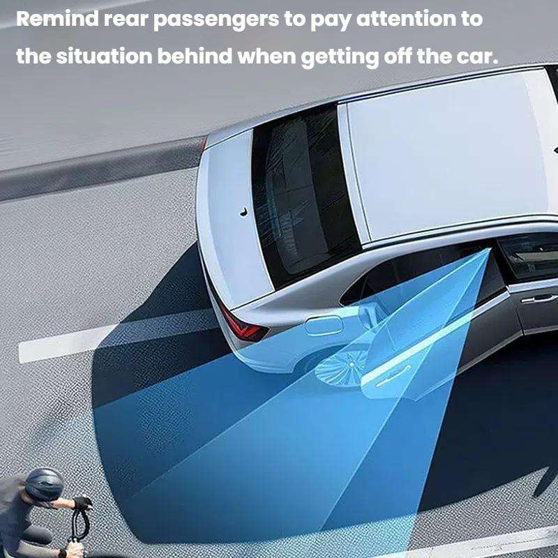 Car Reversing Blind Spot Auxiliary Ultra-clear Reflective Rearview Mirror, Color: Silver