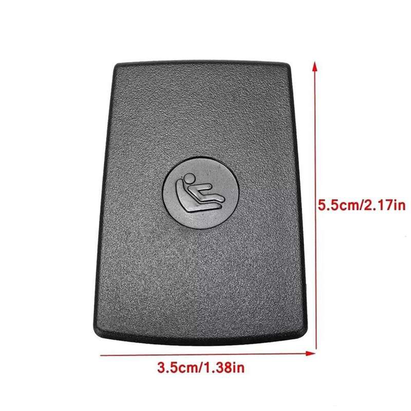 52207319686 For BMW F30 F31 3-Series Rear Child Seat Safety Anchor Cover(Black)