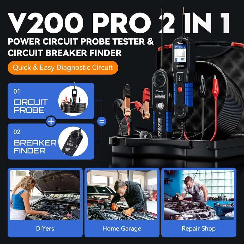 VDIAGTOOL Automobile Circuit Fault Detector Repair Tool