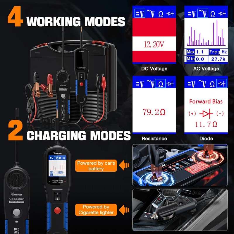 VDIAGTOOL Automobile Circuit Fault Detector Repair Tool