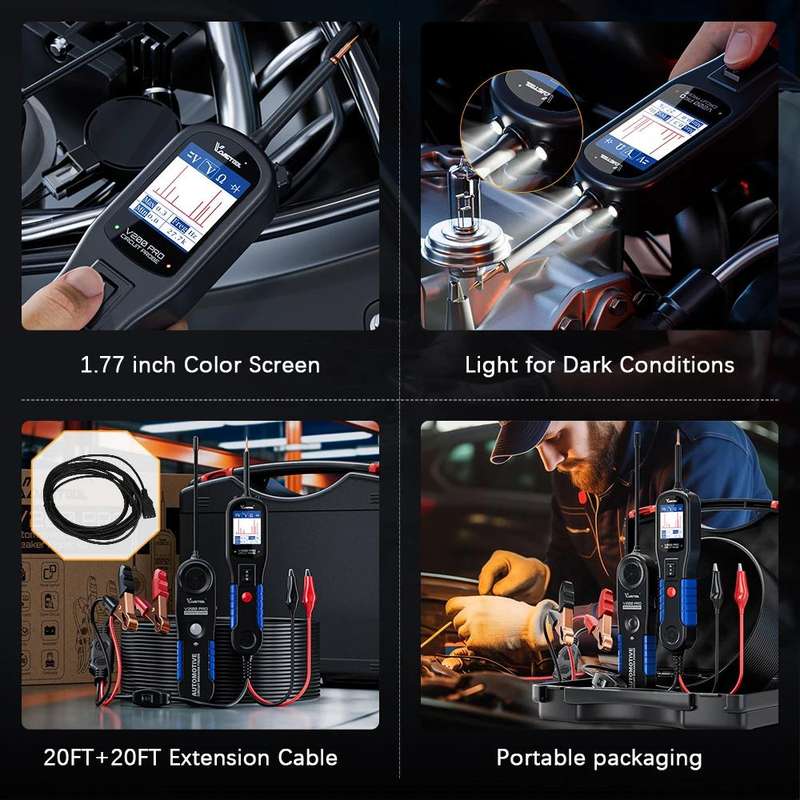 VDIAGTOOL Automobile Circuit Fault Detector Repair Tool