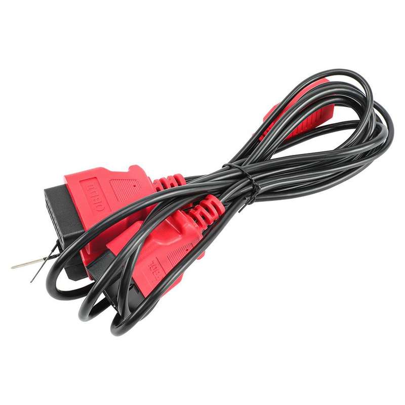 Xtool FCA 12+8 Connector Cable Adapter For Chry(Black Red)