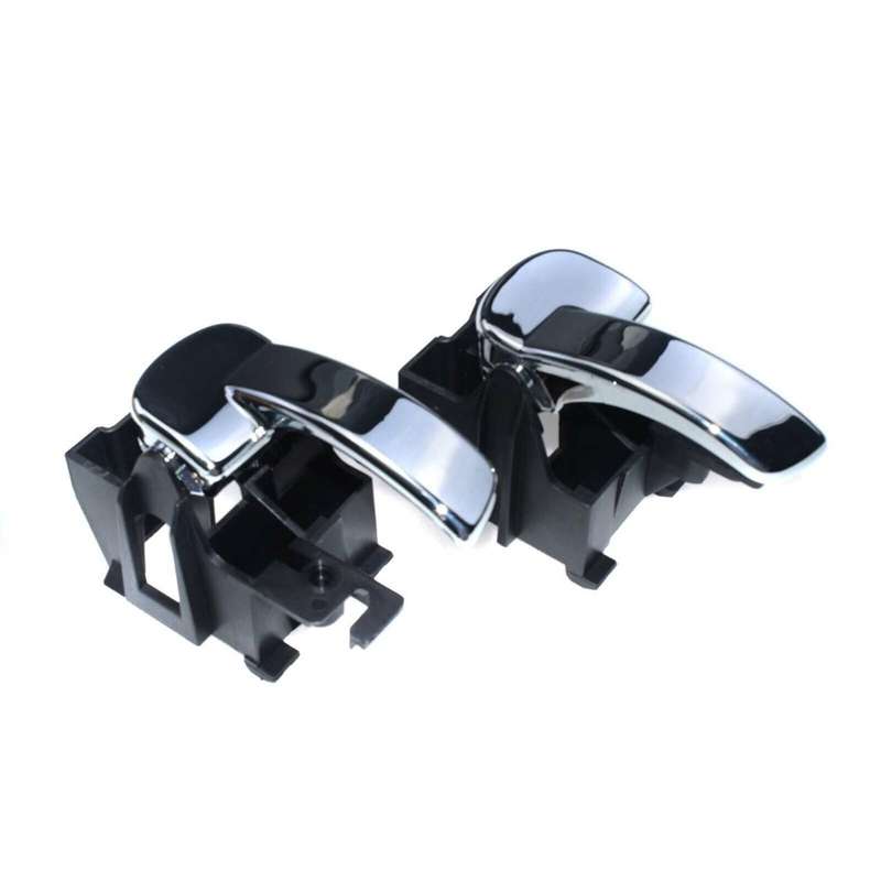 For Nissan Pathfinder Car Left and Right Chrome Interior Door Handles(Left 80671-4X02B)