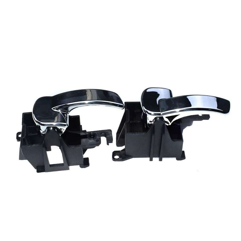 For Nissan Pathfinder Car Left and Right Chrome Interior Door Handles(Left 80671-4X02B)