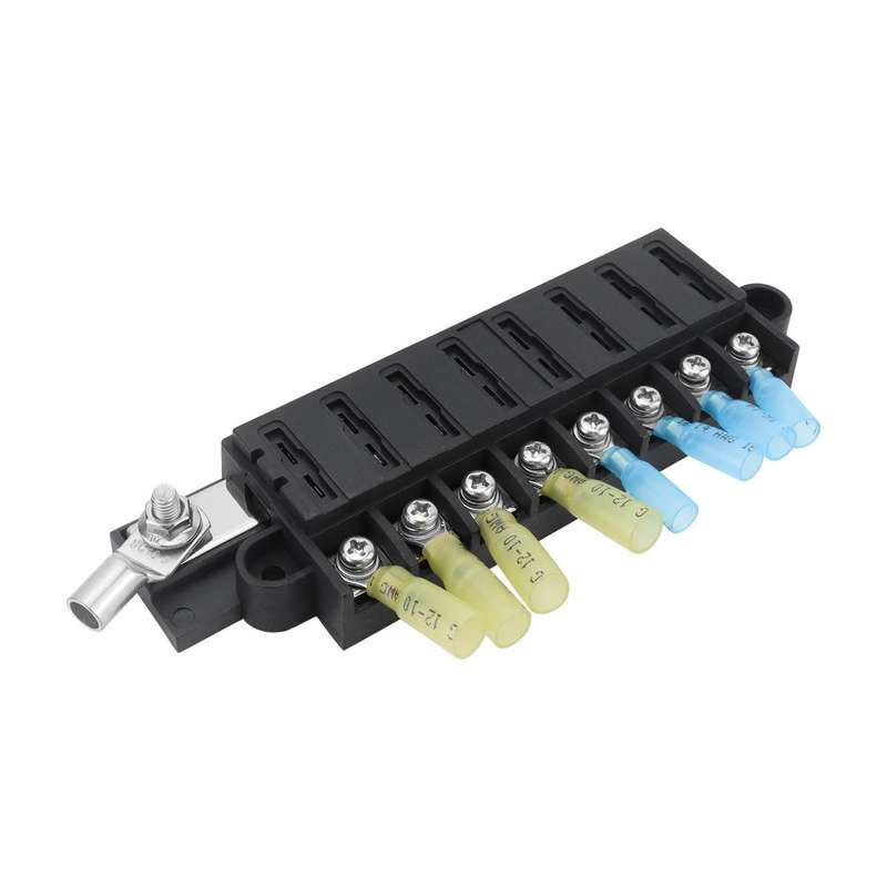 Automotive 8-way Fuse Box Terminal Block With Transparent Cover(CP-5099)