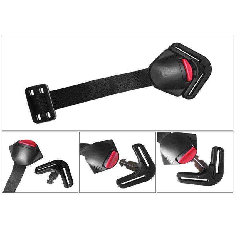 Universal Car Child Safety Seat Accessories Standard Five-Point Snap-Clad With Lock Buckle ISOFIX In