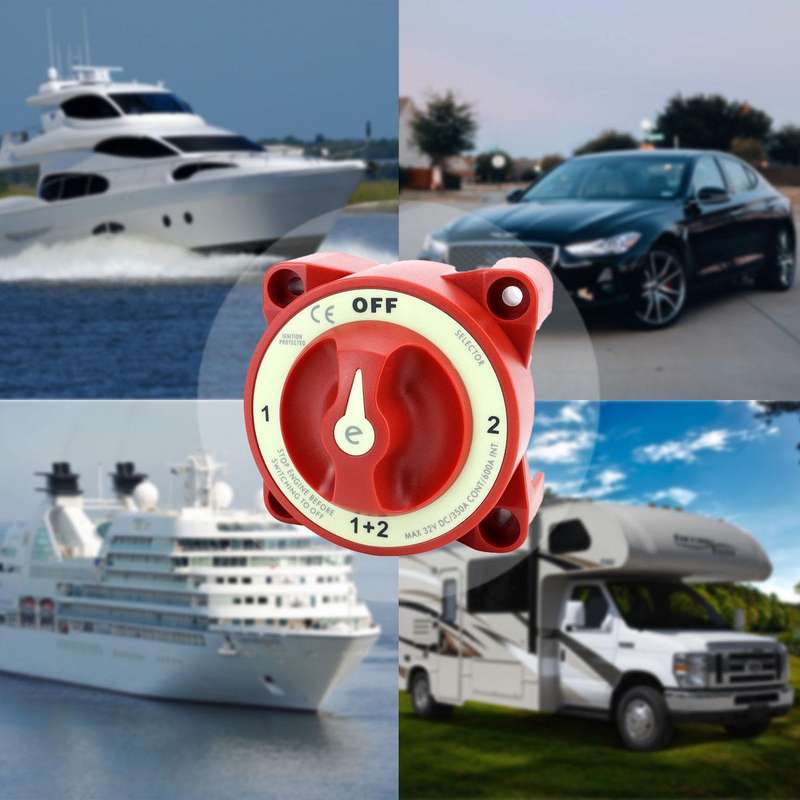 RV Yacht Blue Ocean HD Series Power Battery Power Off Switch(9001E)
