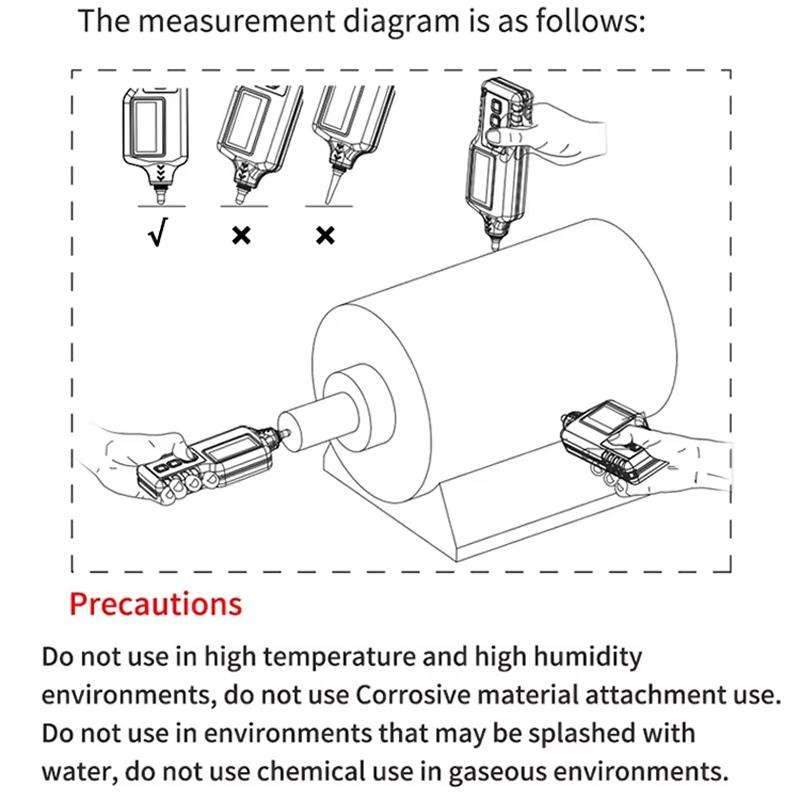 SNDWAY SW-63A Digital Vibrometer Motor Fault Detector Mechanical Vibration Measurement