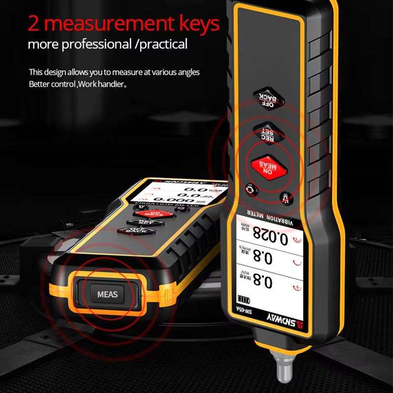 SNDWAY SW-65A Digital Vibrometer Motor Fault Vibration Detector Vibration Pen