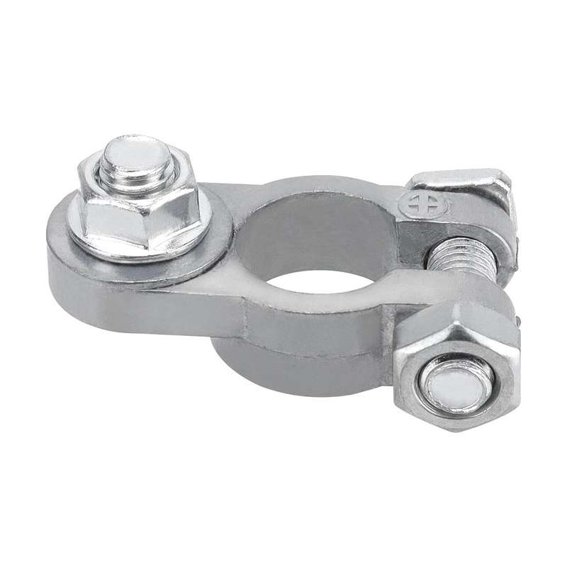 M8 RV Yacht Battery Zinc Alloy Battery Terminal Wiring Clip, Specification: 2x5/16 inch