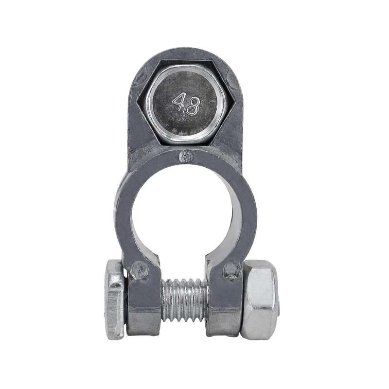 M8 RV Yacht Battery Zinc Alloy Battery Terminal Wiring Clip, Specification: 2x5/16 inch