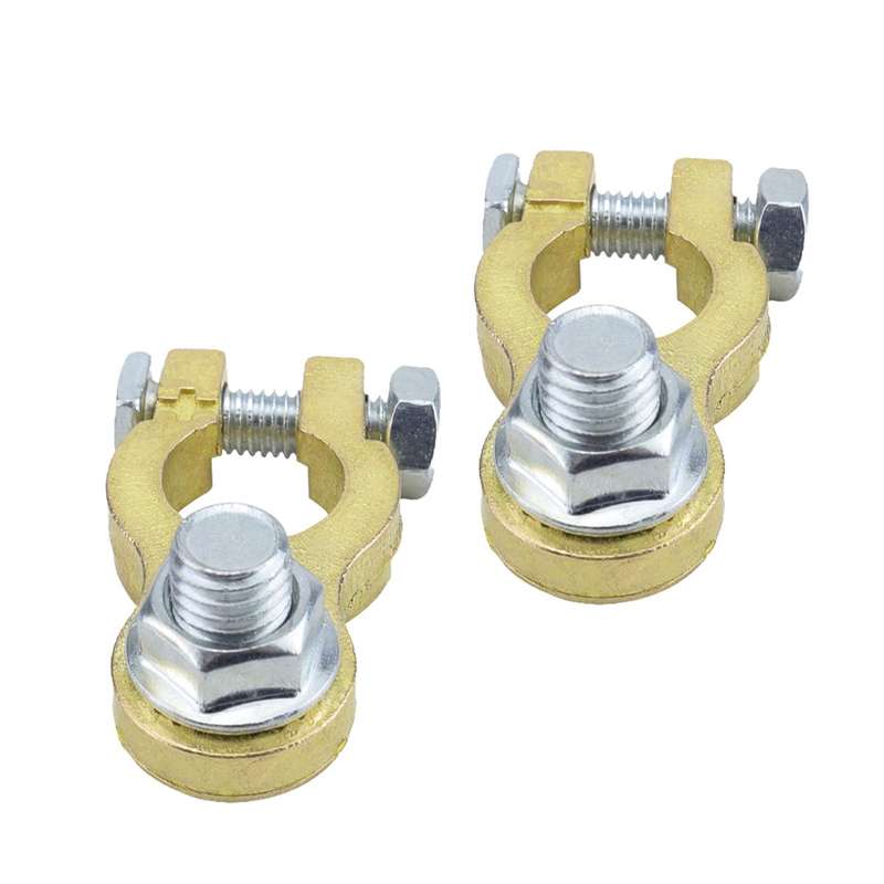 M10 RV Yacht Battery Zinc Alloy Battery Terminal Wiring Clip, Specifications: Set 1