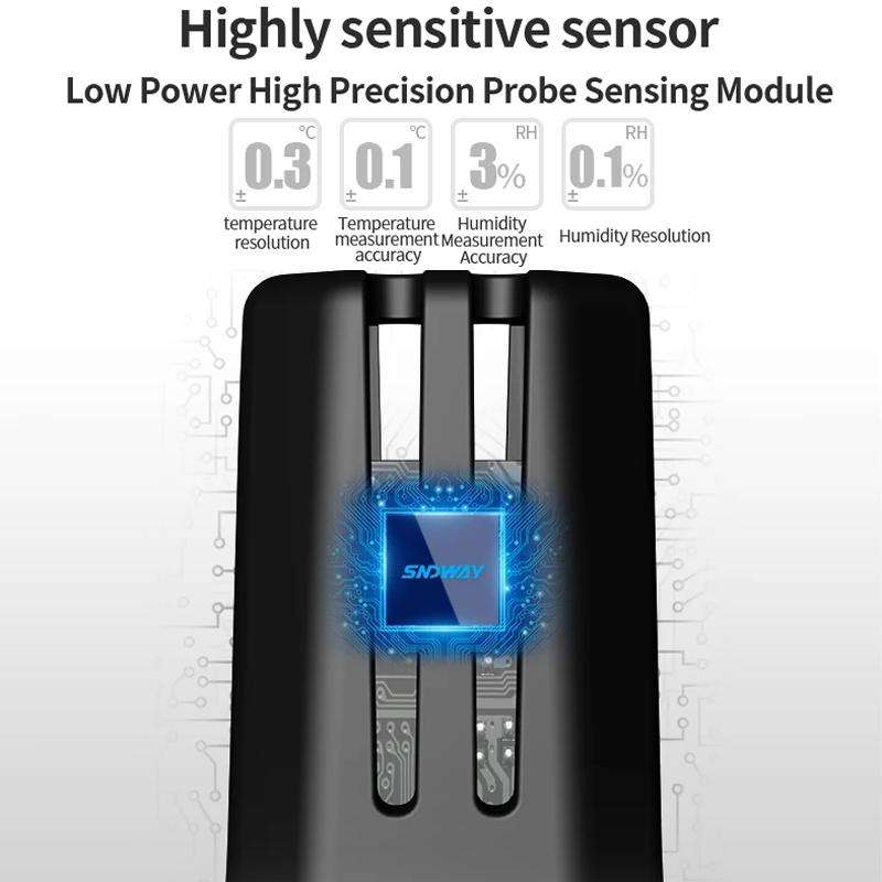 SNDWAY SW-572 Handheld Digital Temperature Humidity Meter High Sensitivity Temperature Humidity Mete