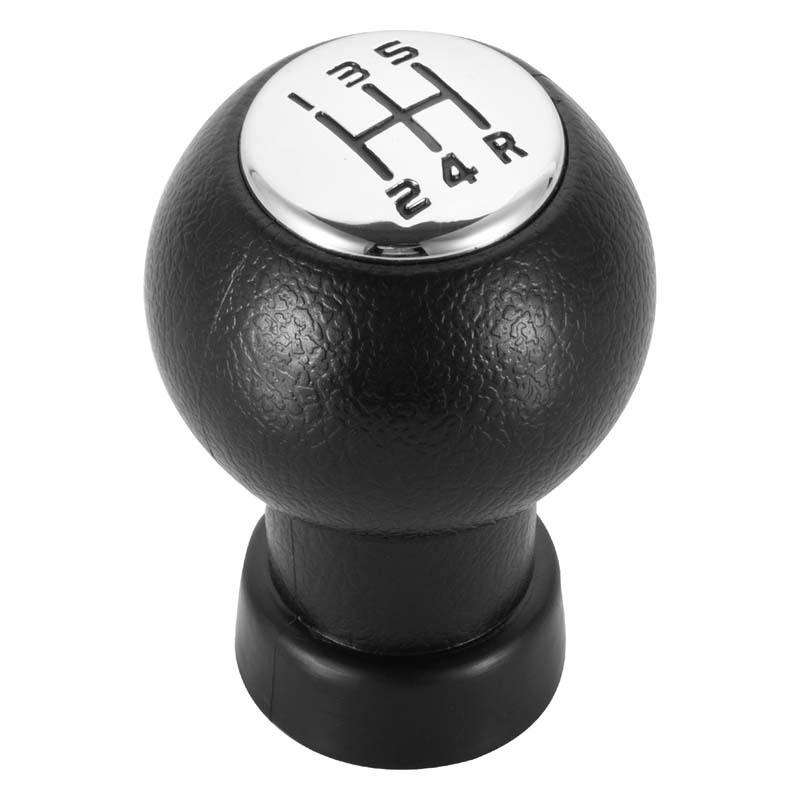 For Suzuki Car Shift Knob Hand Balls 5-Speed Gear Leader(Bright Cover With Black Lettering)
