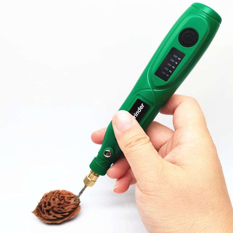 26pcs /Set 5-speed Mini Electric Grinder Micro Drill Metal Glass Ceramic Grinding Carving Cutting An