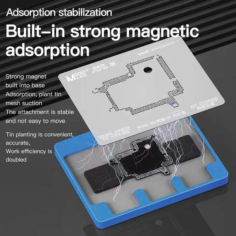 MaAnt C2 Universal Magnetic Base Cell Phone CPU Motherboard Maintenance Middle Layer Layered Tinning