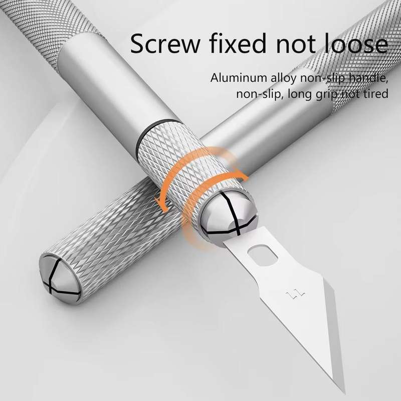 MaAnt M077 6 In 1 Cell Phone Repair Rear Cover Removal Artistic Carving Knife Shovel Glue Knife