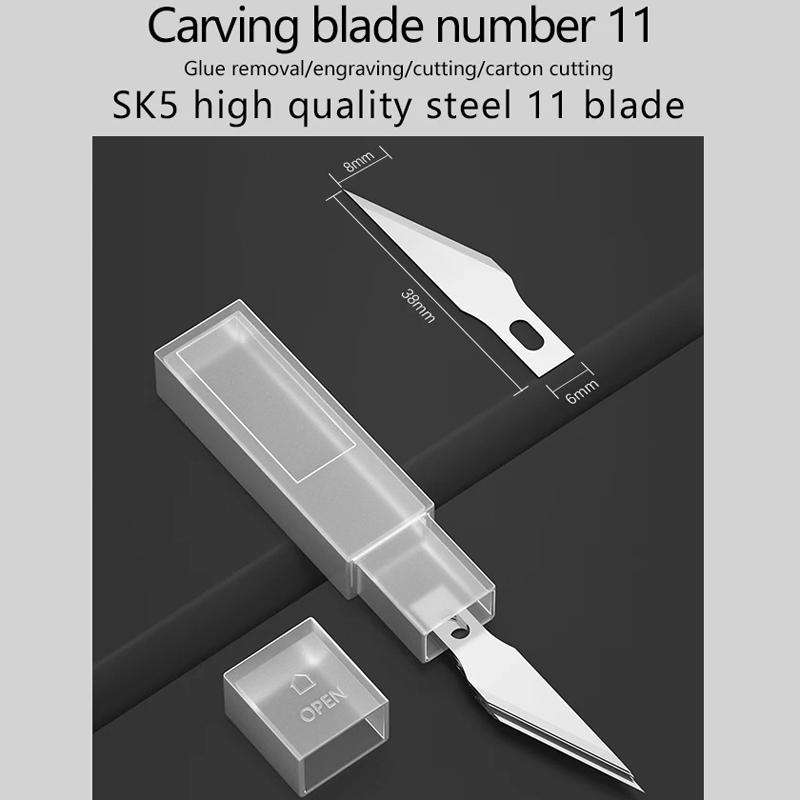 MaAnt M077 6 In 1 Cell Phone Repair Rear Cover Removal Artistic Carving Knife Shovel Glue Knife