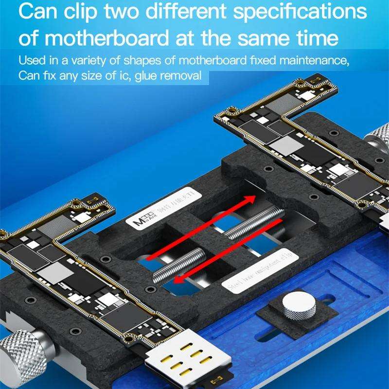 MaAnt T1 Steel Bone Dual Axis Clamp Universal Clamp For Cell Phone Repair