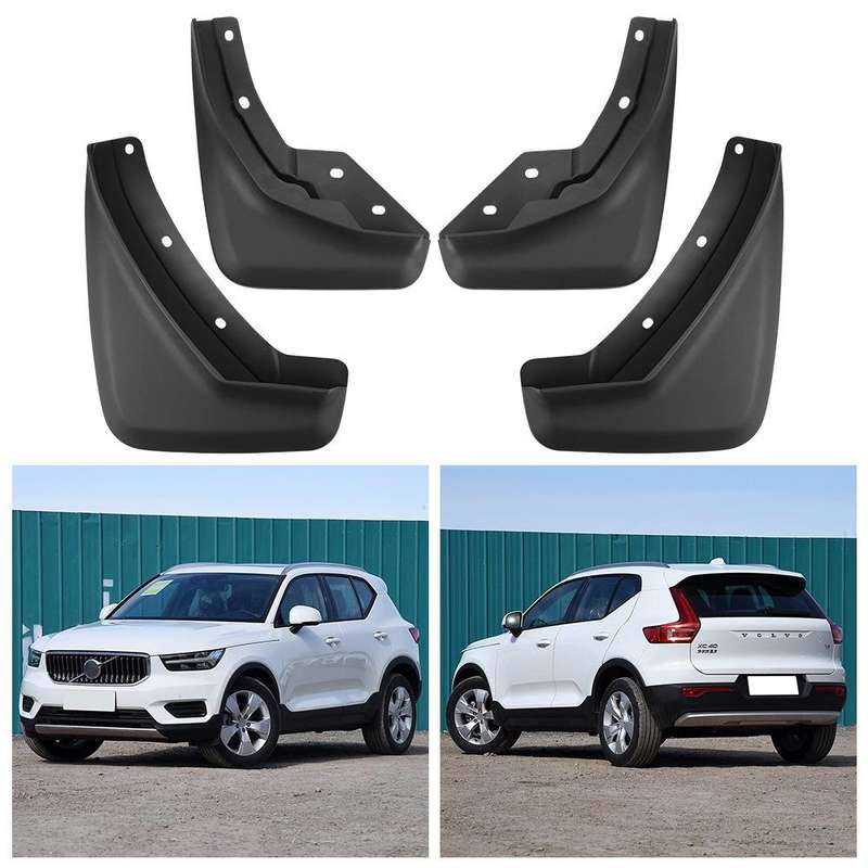For 2018-2024 Volvo XC40 Car Tire Fender(Black)
