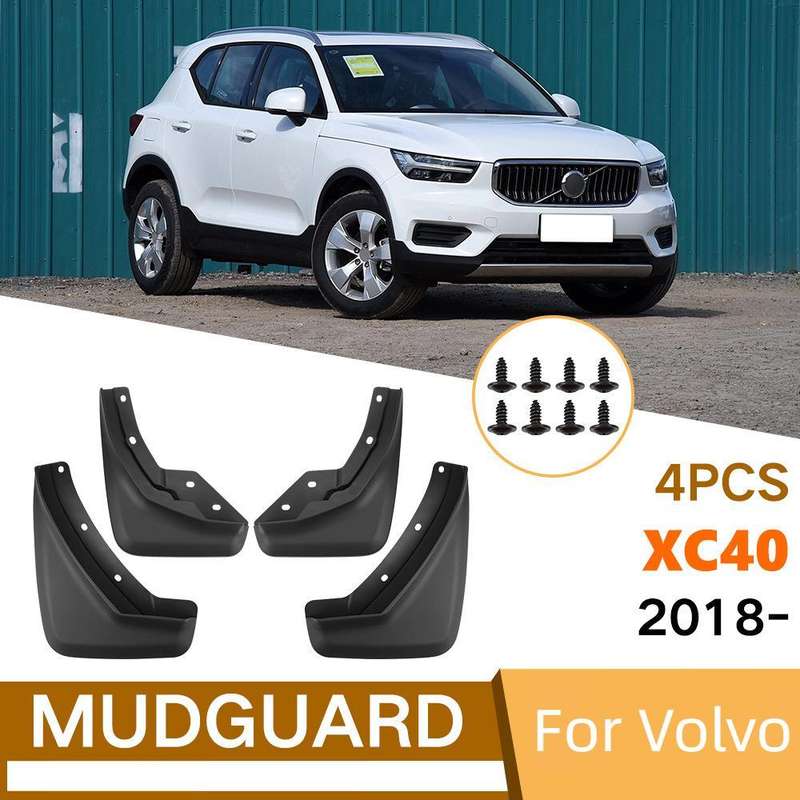 For 2018-2024 Volvo XC40 Car Tire Fender(Black)