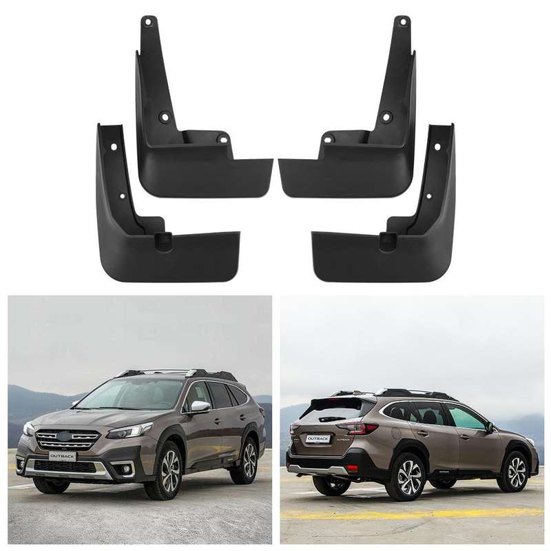 For 2021-2024 SUBARU Outback Car Tire Soft Fender(Black)