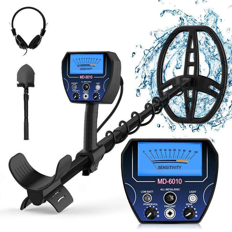 Goint MD-6010 Handheld Metal Detector High Sensitivity Underground Gold Detector Outdoor Treasure Hu