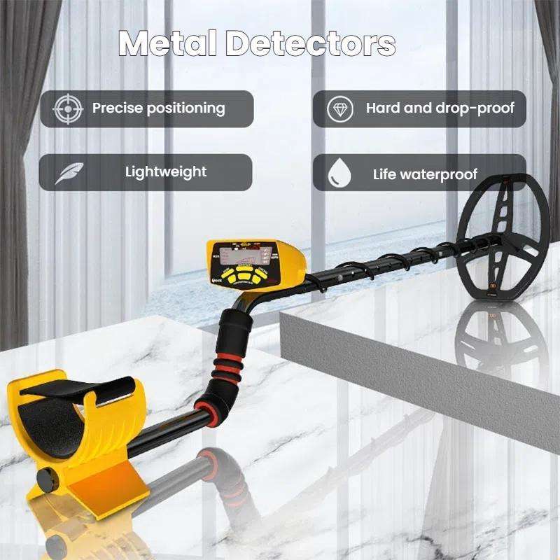 Goint MD6350 Handheld Underground Metal Detector Outdoor Archaeology Waterproof Treasure Hunting Det