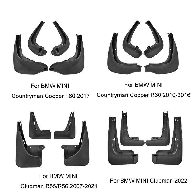 Car Tire Soft Rubber Mudguard For BMW MINI Clubman R55/R56 2007-2021